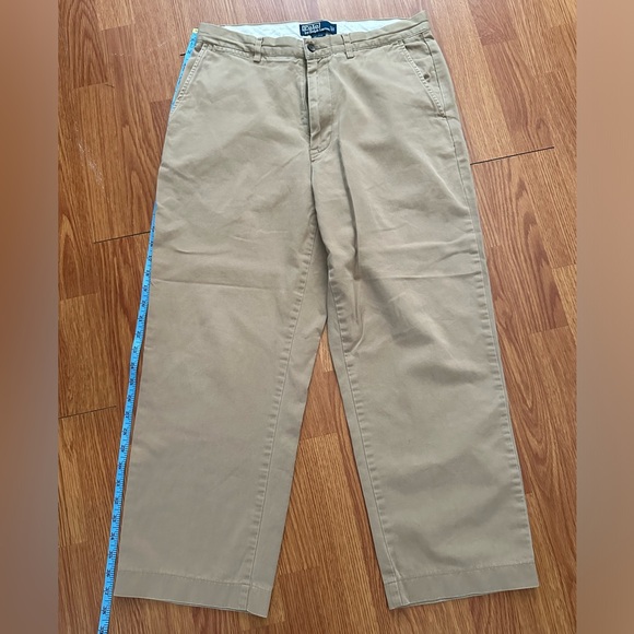 *ALTERED* Classic Ralph Lauren Polo Chino Tan Trousers - Picture 1 of 8